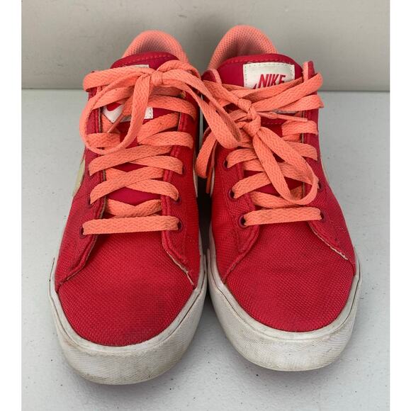 Women Nike Court Legacy Canvas Low lace-up sneakers shoes 408182-601, 7 - Picture 4 of 7